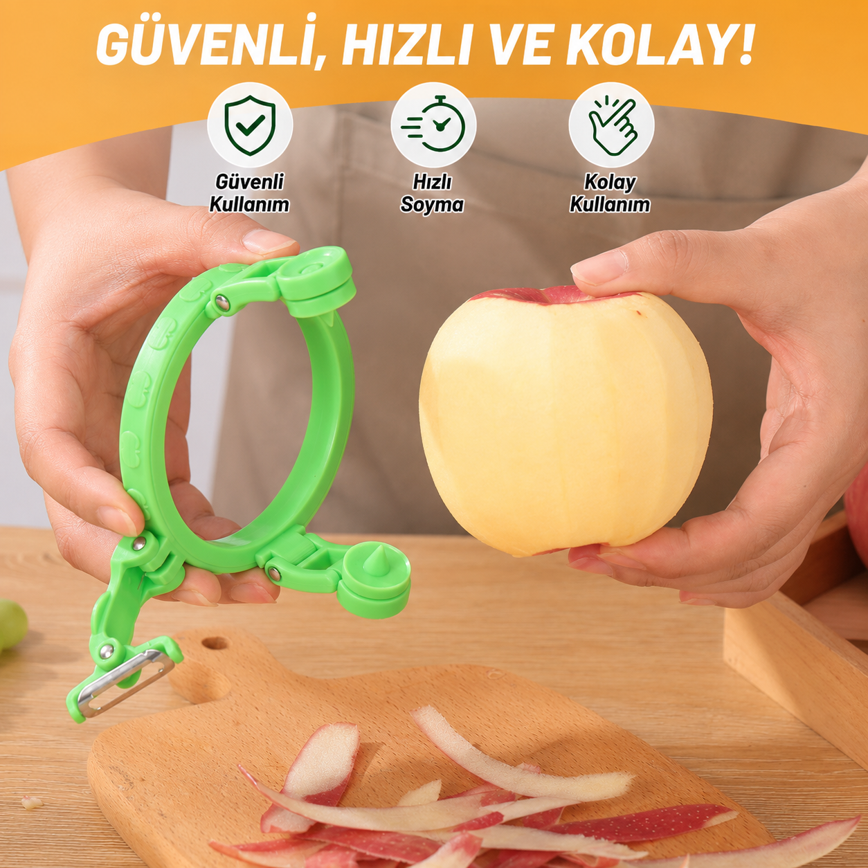 Nestora 3'ü 1 Arada Meyve & Sebze Soyacağı